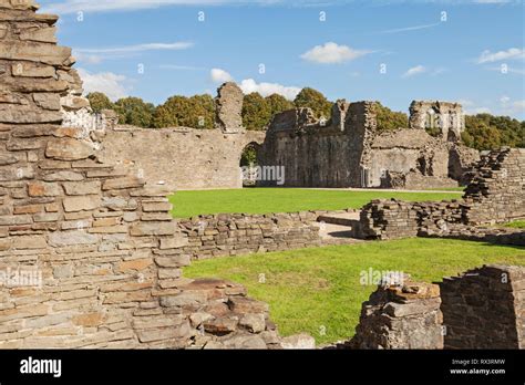 Neath Abbey ruins (12th century), Neath Port Talbot, South Wales, UK ...