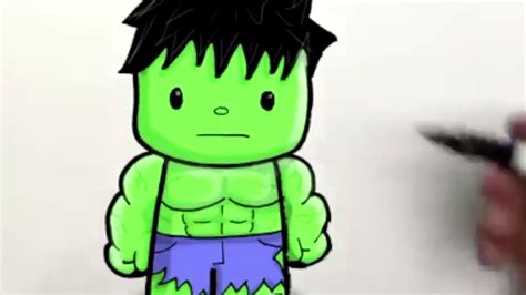 Hulk Cartoon Drawing Easy - Dusolapan