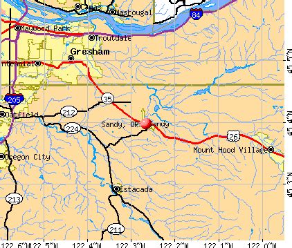 Sandy, Oregon (OR 97055) profile: population, maps, real estate, averages, homes, statistics ...