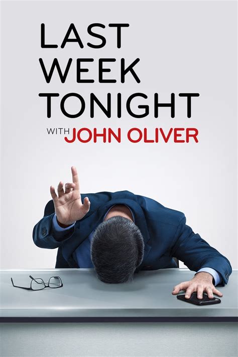 Last Week Tonight with John Oliver (TV Series 2014- ) - Posters — The Movie Database (TMDB)