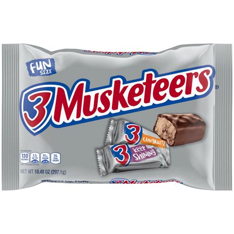 3 MUSKETEERS Fun Size Chocolate Candy Bars, 10.48 oz | 3 MUSKETEERS®