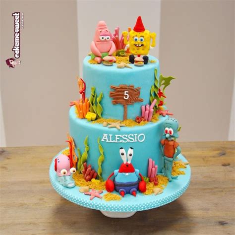 Spongebob party | Spongebob birthday cake, Spongebob cake, Spongebob party