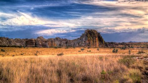 Abstract Rock Formation Near Stone Window at Isalo National Park, Madagascar Stock Image - Image ...