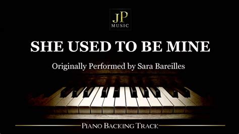 She Used To Be Mine by Sara Bareilles - Piano Accompaniment Chords ...