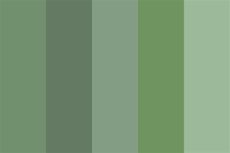 muted green Color Palette