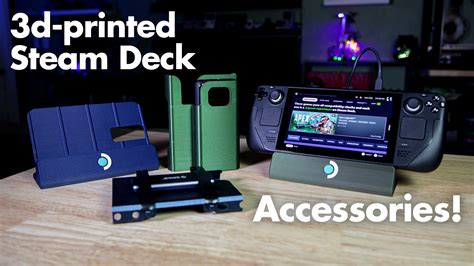 3d-Printable Steam Deck Accessories + Fusion 360 tips and tricks! - sudomod