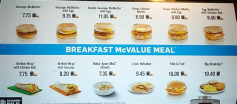 Mcdonald Malaysia Breakfast Menu Sale | www.pennygilley.com