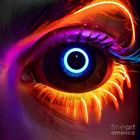 Neon Glow Digital Art by Stephen West - Fine Art America