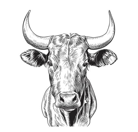 11,564 Bull Head Sketch Art Royalty-Free Images, Stock Photos ...