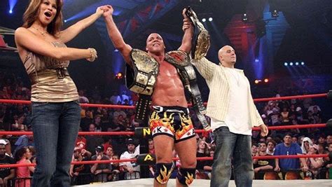 All of the titles Kurt Angle won in TNA all at the same time : r ...