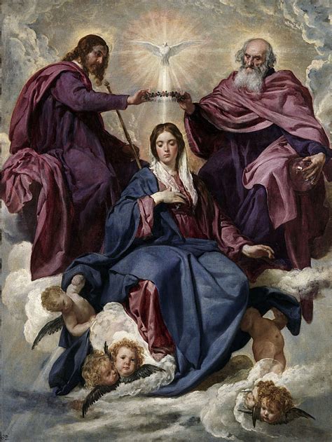 Fifth Glorious Mystery: The Coronation of Our Lady as Queen of Heaven and the Glory of all the ...