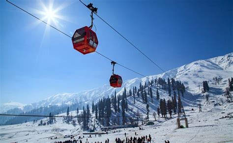 Gondola Cable Car Ride in Gulmarg - Kashmir Tour Travel