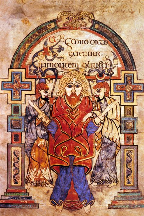 Libro de Kells - Trinity College de Dublín (750-800) | Religiöse kunst, Pikten, Karolingisch