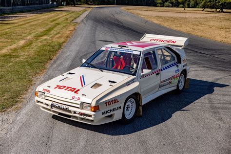 Citroën BX 4TC Evolution (1986). La voiture de rallye vendue 417 000 ...