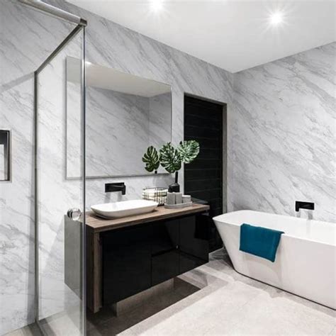 Manhattan 8mm Bathroom Panels (375mm x 2.6m | Zest Wall Panels) - NuStock Plastics