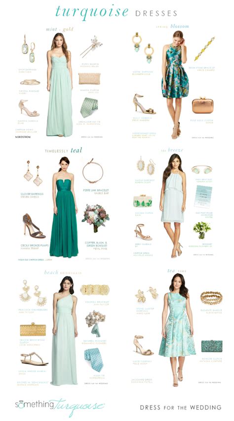 Turquoise green dress combination | Dresses Images 2022