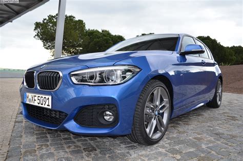 2015 BMW 1 Series Facelift with M Sport Package in Estoril Blue