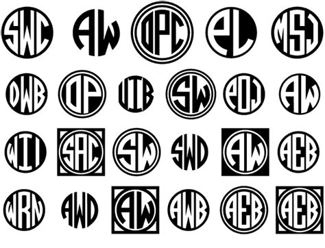 More Deco monogram ideas | Loghi