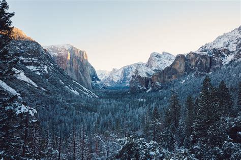 Yosemite NP Winter Wallpapers - Wallpaper Cave