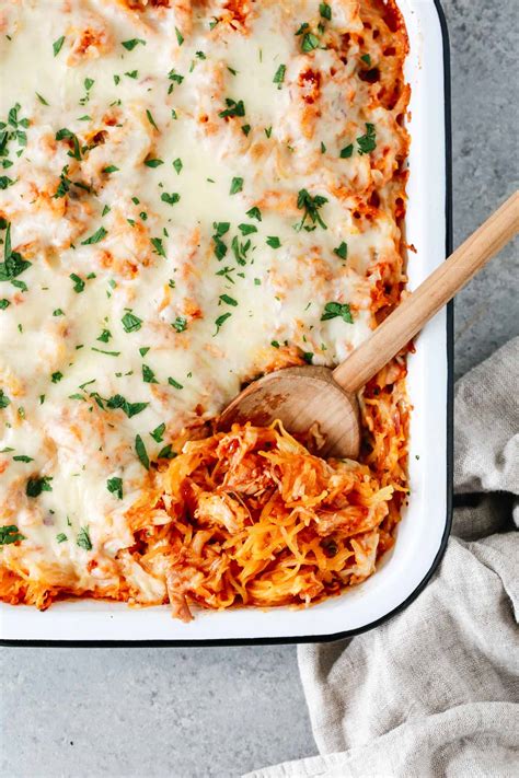 Spaghetti Squash Casserole Recipe - Cheesy and Delicious!