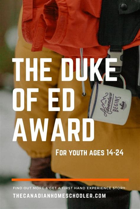 Duke of Edinburgh Award For Canadian Youth