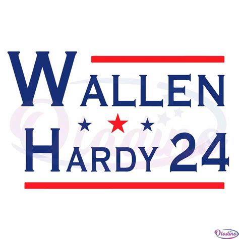 Wallen Hardy Wallen Western Music SVG Digital File