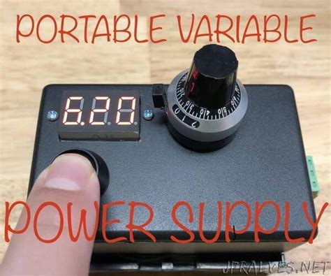 Variable Portable Power Supply - jpralves.net