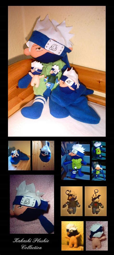 Kakashi Plushie Collection by Calzones-Plushies on DeviantArt