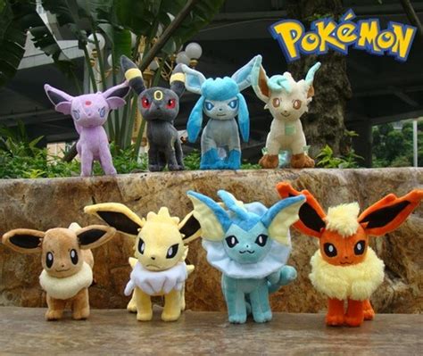 All Eevee Evolutions Plushies by SpriteGirl999 on DeviantArt