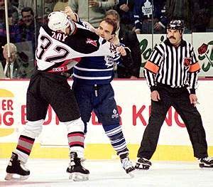 Tie against one of his greatest foes, Rob Ray.