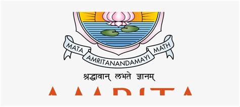 Amrita University Logo - Amrita Vishwa Vidyapeetham - 600x288 PNG Download - PNGkit