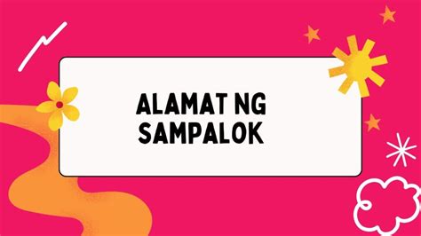 Alamat ng Sampalok - Aralin Philippines