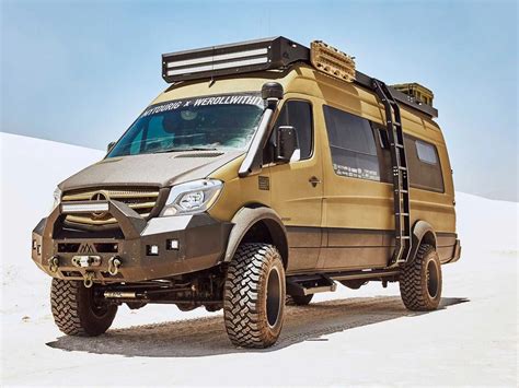 Mercedes Sprinter 4x4 Off Road Camper Tour Outside Van | vlr.eng.br