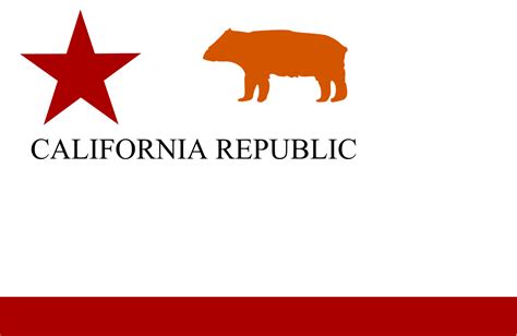 California Republic (April 10, 1846) California Republic Flag, Alta California, California Flag ...