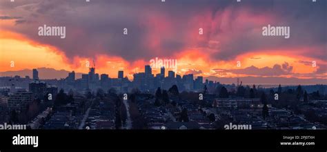 Vancouver City and Downtown Building Skyline Stock Photo - Alamy