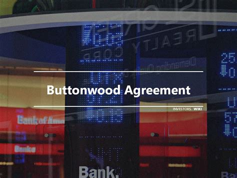 Buttonwood Agreement | Investor's wiki