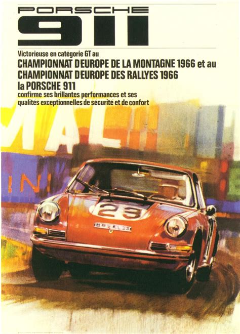 Vintage Porsche 911 Poster - The Vintages