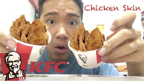 Tasting The New KFC CHICKEN SKIN - YouTube