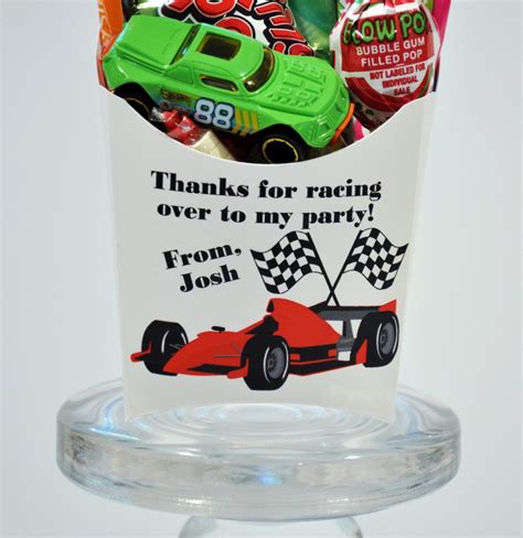 12 Car Racing Party Favors GLAMOROUS SWEET EVENTS