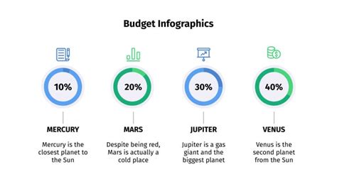 Budget Infographics Google Slides and PowerPoint template