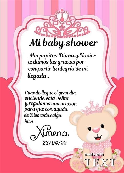 Pin de karen calderon en baby shower baby | Baby showers divertidos, Invitaciones para baby ...