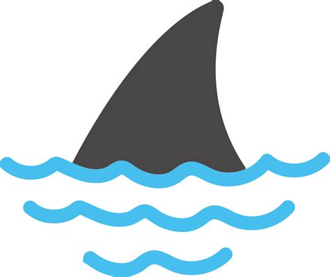 Shark Fin Clipart - Free Transparent PNG Download - PNGkey