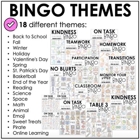 Classroom Management Behavior - Bingo - Plan - Game - Digital - Teach ...