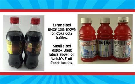 Roblox Themed Water Bottle Label - Etsy | Bottle labels, Drink labels, Water bottle labels