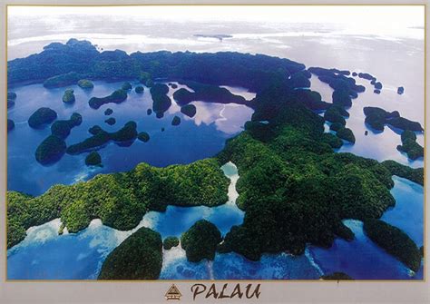 Kun's Postcrossing: Rock Islands, Palau