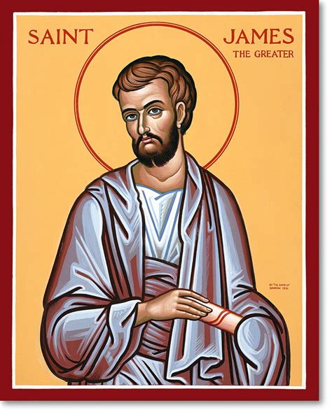 Happy Feast day – July 25 – St James Apostle and... - The Light of Faith | St james the greater ...