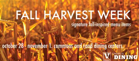 Web-Fall-Harvest | Vanderbilt Campus Dining | Vanderbilt University