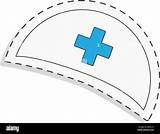 Nurse Hat Coloring Pages sketch template