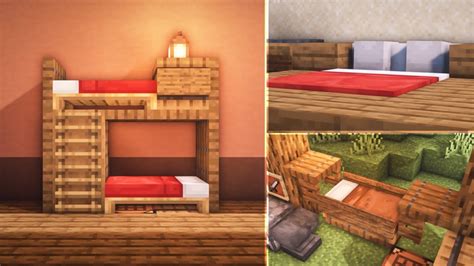 How to Build Minecraft Bunk Beds in Easy Steps | Gamerz Gateway