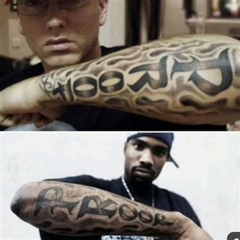 Eminem Proof Tattoo Font